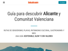'linkalicante.com' screenshot