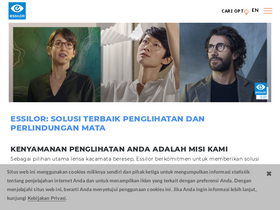 'essilor.co.id' screenshot