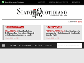 'statoquotidiano.it' screenshot