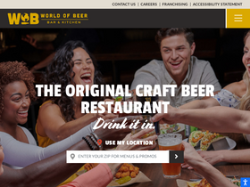 'worldofbeer.com' screenshot