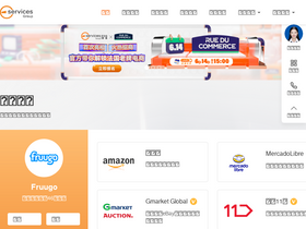 'eservicesgroup.com.cn' screenshot