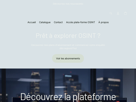 solutions-numeriques-enquetes.com homepage screenshot