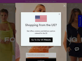 'peppermayo.com' screenshot