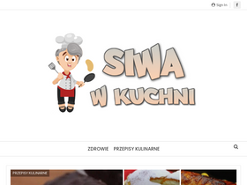 'siwawkuchni.pl' screenshot