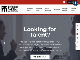 'tmcf.org' screenshot