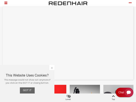 'redenhair.com' screenshot