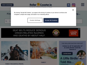 'rollercoaster.ie' screenshot