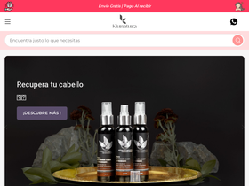kiunatura.com homepage screenshot