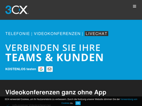 '3cx.de' screenshot
