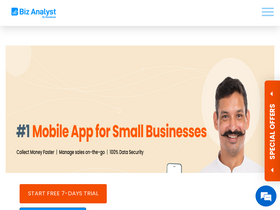 'bizanalyst.in' screenshot