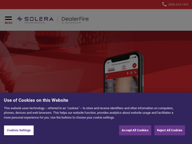 'dealerfire.com' screenshot