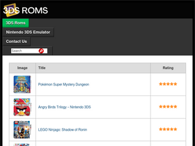 '3dsroms.org' screenshot