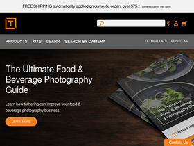 'tethertools.com' screenshot