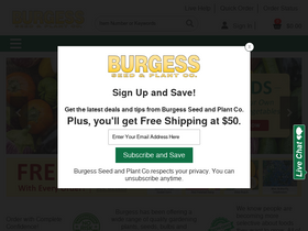 'eburgess.com' screenshot