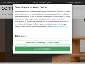 'connox.de' screenshot