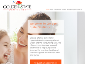 'goldenstatedentistry.com' screenshot