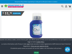 'idroponica.it' screenshot