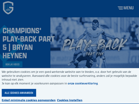 'krcgenk.be' screenshot