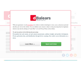 'dbalears.cat' screenshot