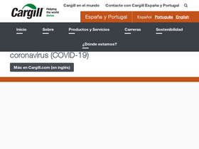 'cargill.es' screenshot