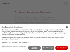'n-ergie.de' screenshot