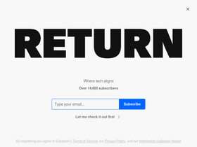 'return.life' screenshot