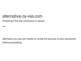 'alternativa-za-vas.com' screenshot