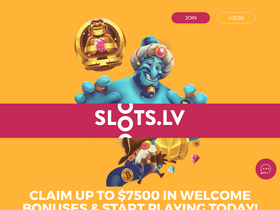 'slots.lv' screenshot