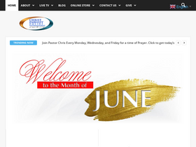 'christembassy.org' screenshot