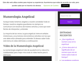 'numerologiaangelical10.com' screenshot