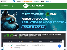 'spacemoney.com.br' screenshot