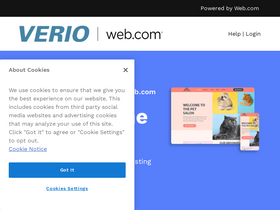 'verio.com' screenshot