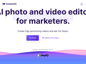 'creatorkit.com' screenshot