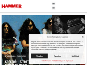 'hammerworld.hu' screenshot