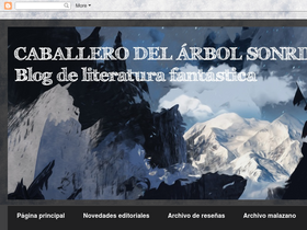 'caballerodelarbolsonriente.blogspot.com' screenshot