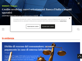 'dirittobancario.it' screenshot