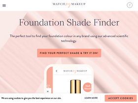 'matchmymakeup.com' screenshot