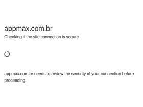 'appmax.com.br' screenshot
