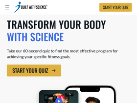 'builtwithscience.com' screenshot