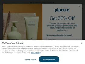 'pipettebaby.com' screenshot
