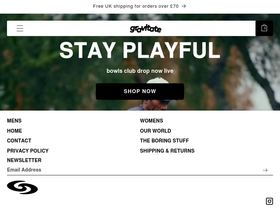 Gravitate Sport homepage screenshot