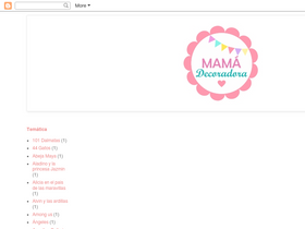 'mamadecoradora.blogspot.com' screenshot