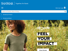 'sanmar.com' screenshot