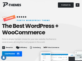 'portotheme.com' screenshot