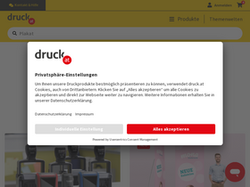 'druck.at' screenshot