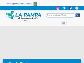 'repagro.lapampa.gob.ar' screenshot