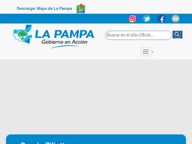 'sicodi.lapampa.gob.ar' screenshot