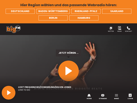 'bigfm.de' screenshot