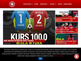 'wislakrakow.com' screenshot