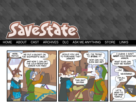 'savestatecomic.com' screenshot